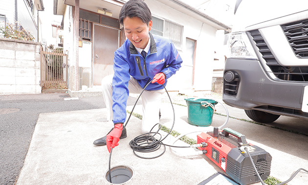 排水桝の詰まり