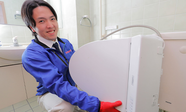 全てのトイレに対応可能です